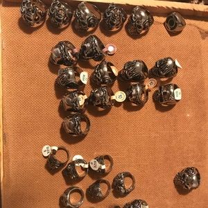 Skull stainless rings